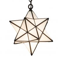 Meyda White 253018 - 12" Wide Moravian Star Pendant