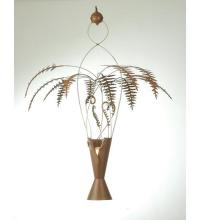 Meyda White 68546 - 36" Wide Fern Pendant