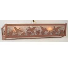 Meyda White 99069 - 24"W Ducks in Flight Vanity Light