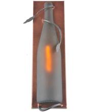 Meyda White 99644 - 4"W Tuscan Vineyard Wine Bottle Wall Sconce